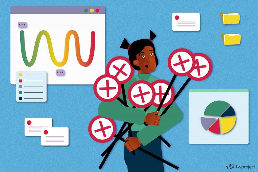 7 errori comuni nella gestione del rischio nei progetti