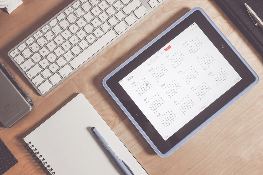 calendario di progetto